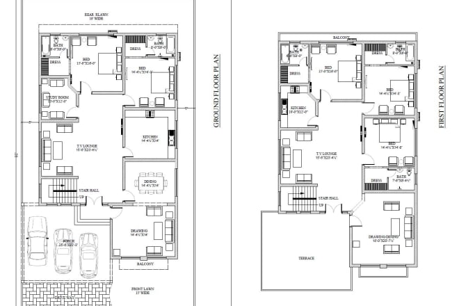 I will civil,architectural draftsman for cad drawings