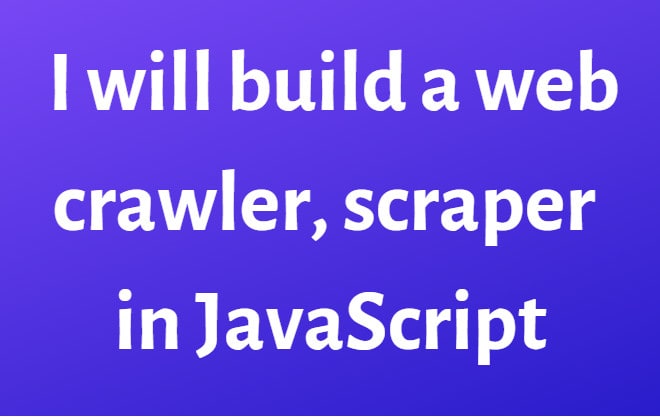 I will code an email extraction, web scraping script in javascript