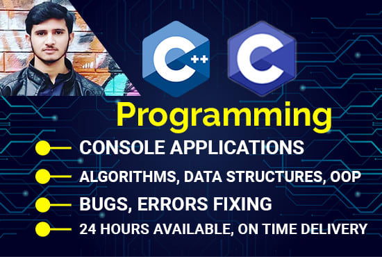 I will code in c and cpp programs and projects