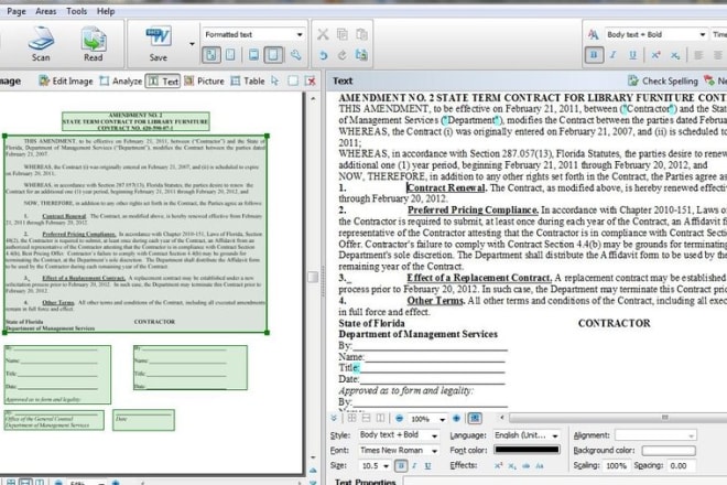 I will convert ocr, pdf, jpeg, scan to word or excel