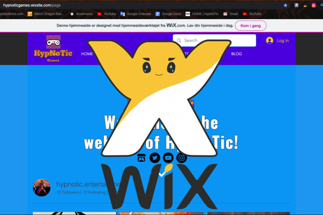 I will create a beautiful wixsite for you or your business
