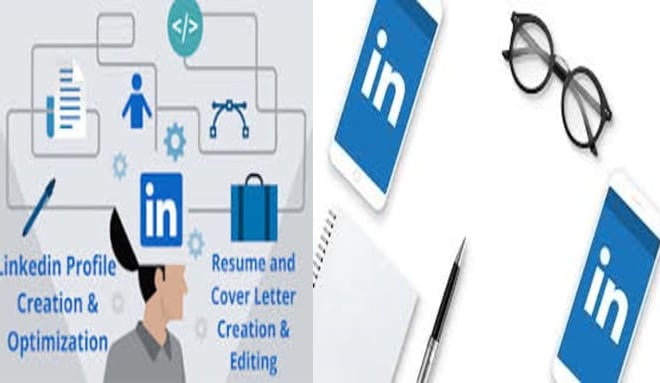 I will create a professional linkedin profile, business page