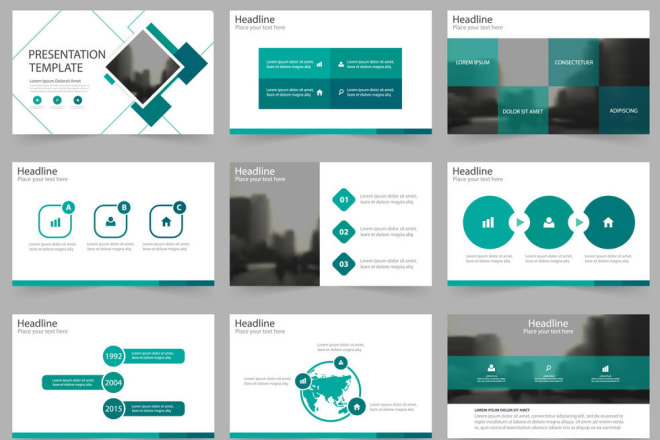 I will create a professional powerpoint template