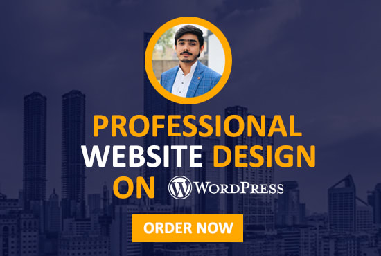 I will create a professional responsive wordpress website design