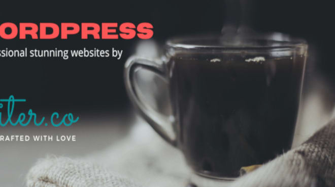 I will create a responsive, secure, professional wordpress website
