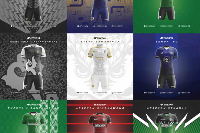 I will create custom graphic jersey design for your sport team