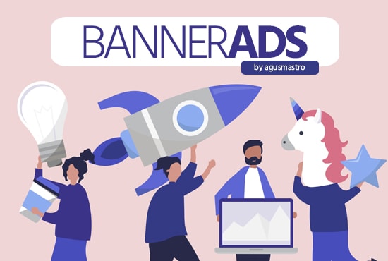 I will create engaging and high converting banner ads