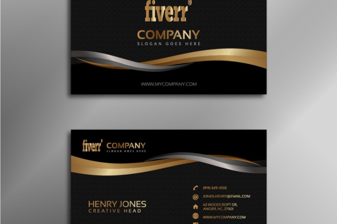 I will create professional business card