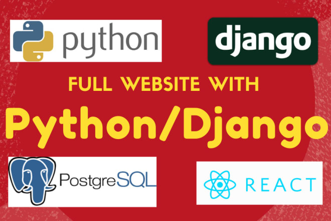 I will create python django website and deploy it