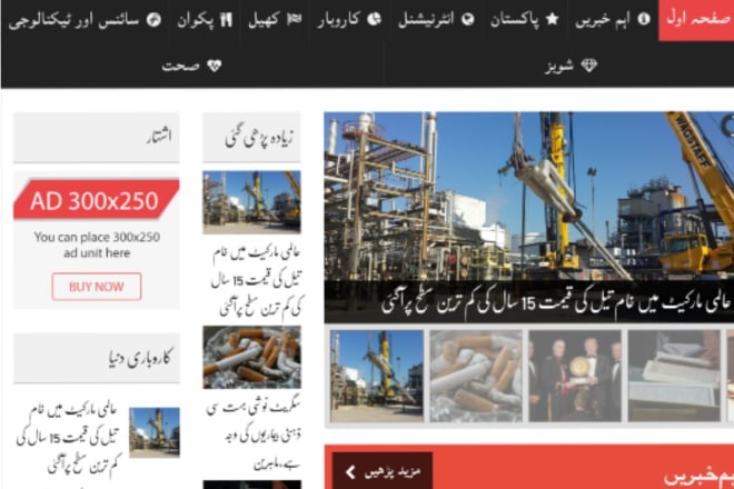 I will create responsive urdu wordpress website for you