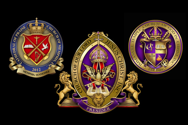I will create stunning church seal logo from scratch