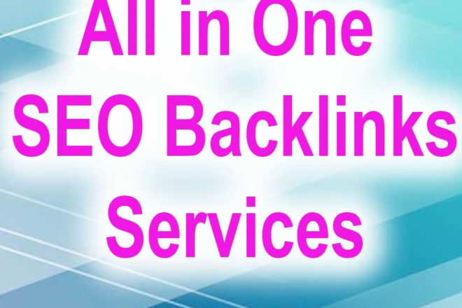 I will create the highest quality and most powerful backlinks