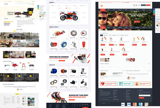 I will create woocommerce website using ocean wp and elementor pro