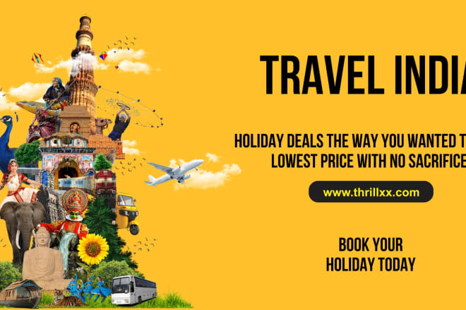 I will create your best relaxing holidays in india right now