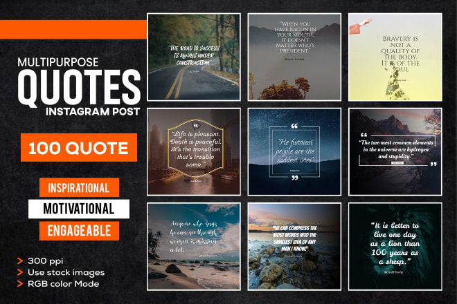 I will design 350 motivational quotes,inspirational quotes,image quotes