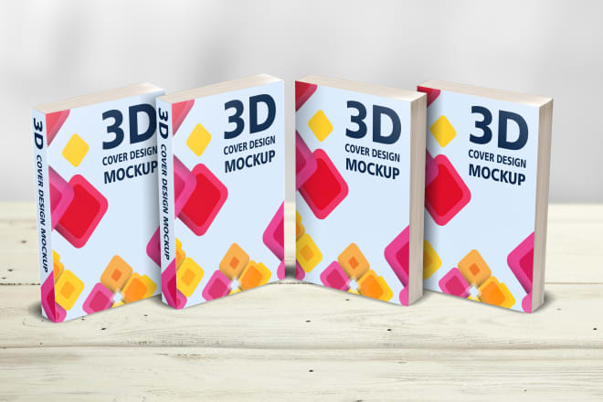 I will design 3d ebook cover