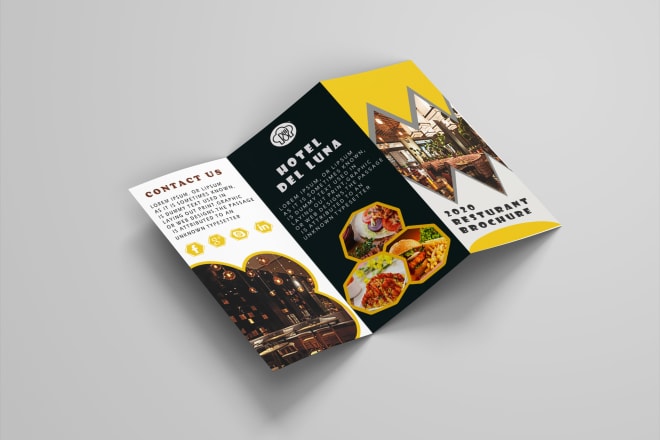 I will design a brochure tri fold brochure for you