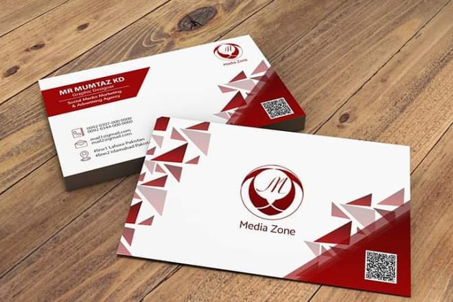 I will design a new business card with 2 samples