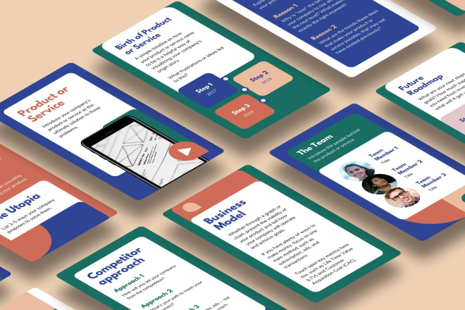 I will design a professional mobile presentation