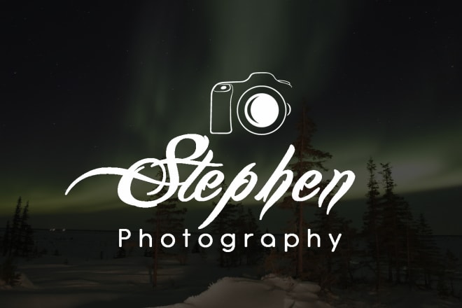 I will design a signature photography logo,3d mokup,handwriting