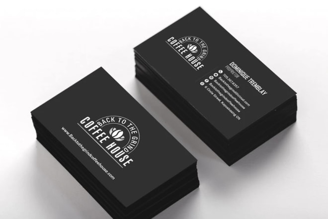 I will design a simple yet efficient business card