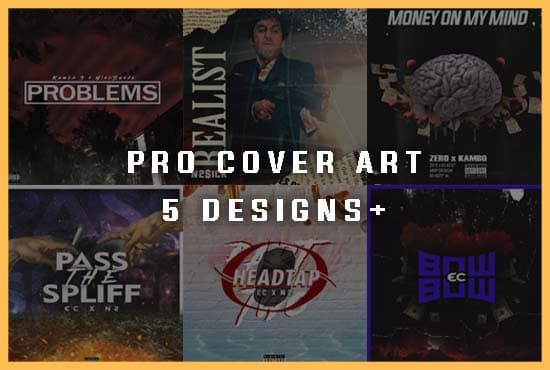 I will design album cover art