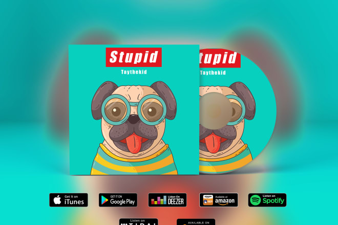 I will design album or single cover art
