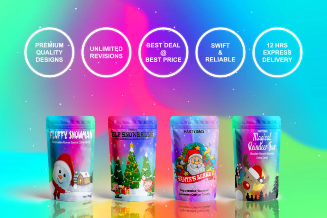 I will design amazing product packaging in 24 hours