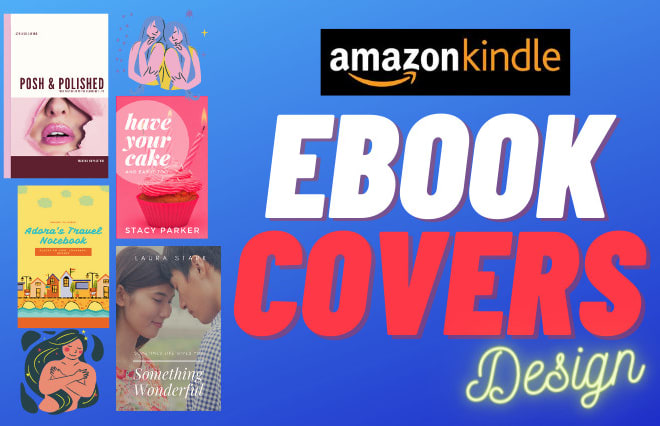 I will design an attractive book cover, ebook cover and kindle cover