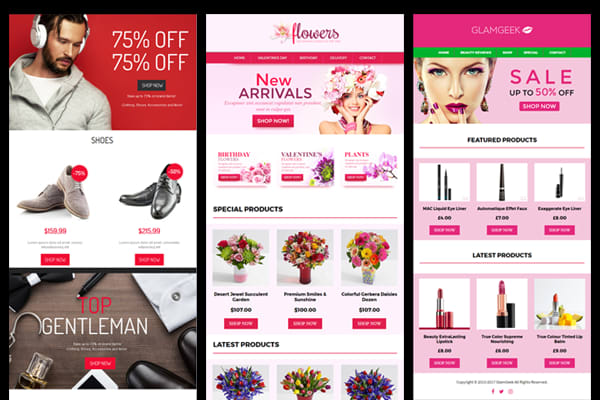 I will design an excellent mailchimp newsletter template