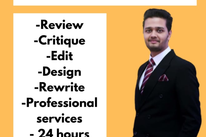 I will design an interactive resume and cover letter on PDF