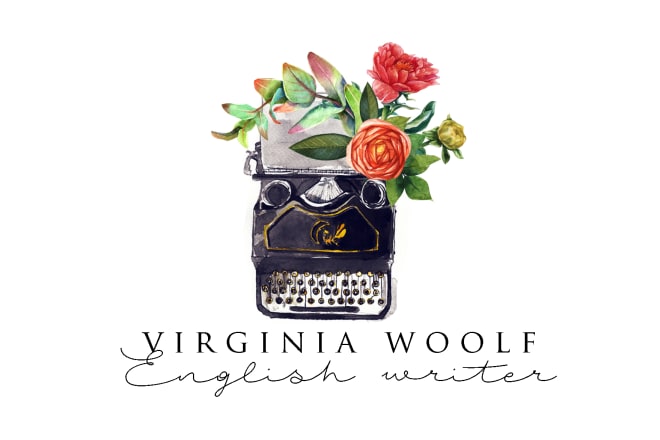 I will design an original and elegant watercolor logo for you