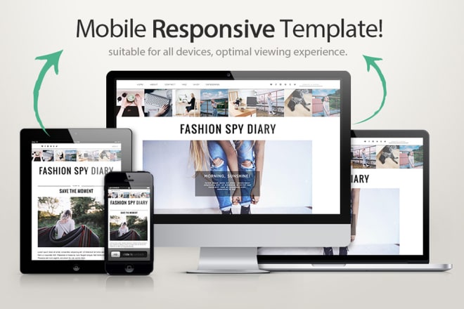 I will design and develop responsive wordpress, joomla website