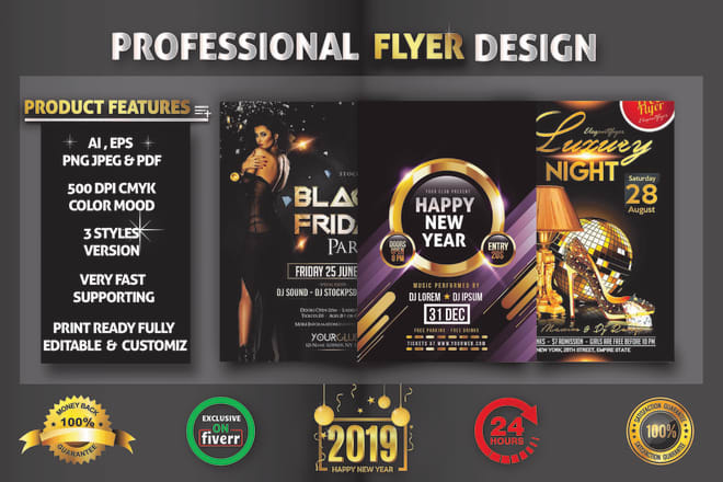I will design attractive flyer for your business or event
