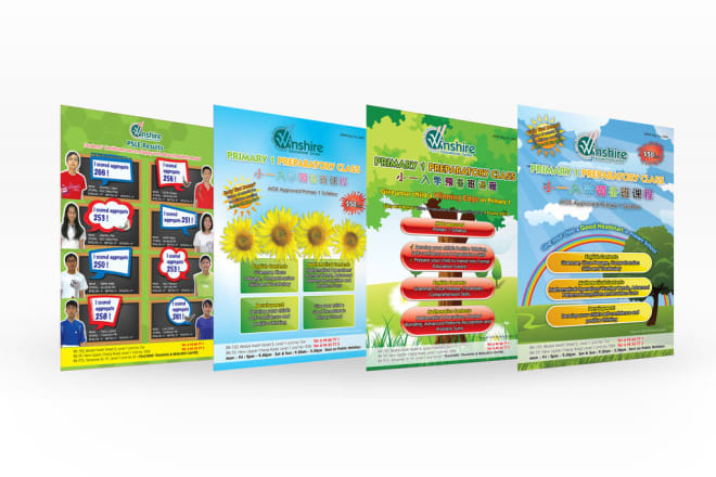 I will design brochure,bi fold, tri fold flyer in 24 hours