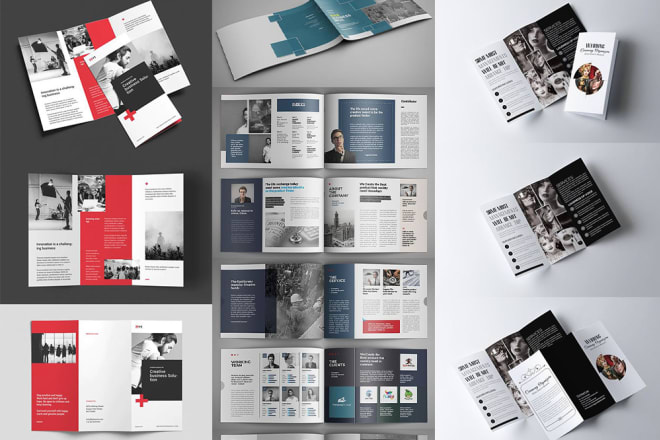 I will design business brochure, business proposal by indesign