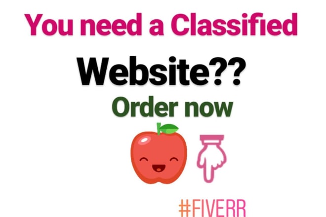 I will design classified website osclass