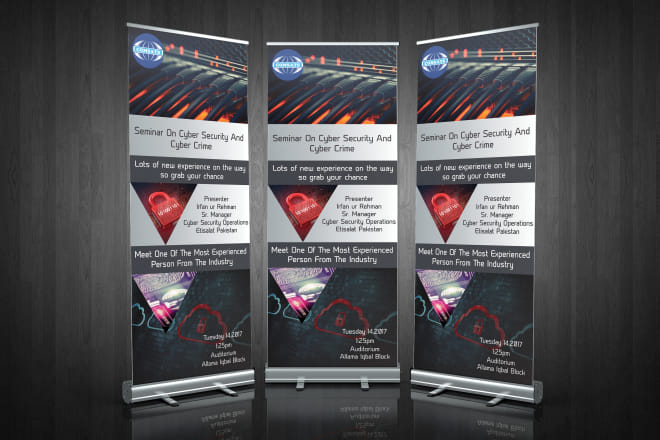 I will design creative and professional web banner