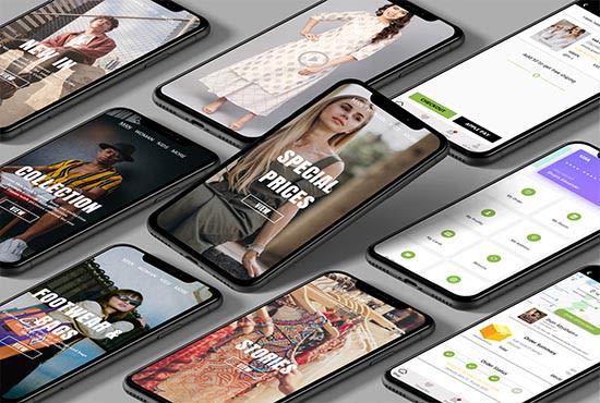 I will design creative mobile apps UI UX for android or IOS