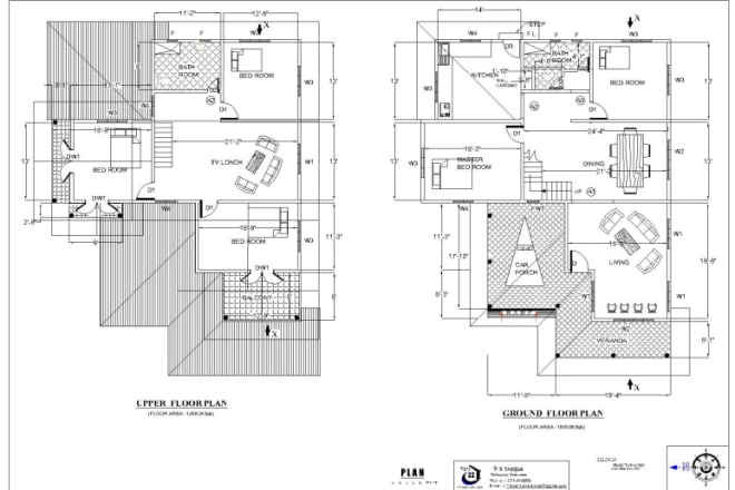 I will design floor plans for you in 24 hours