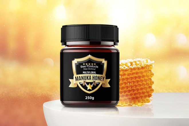I will design honey label and packaging with product listing images