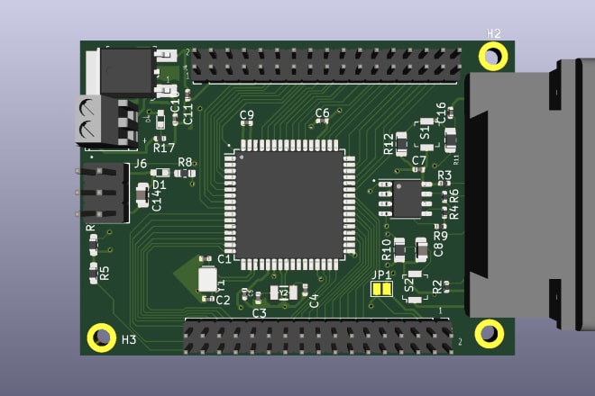 I will design pcb in pcb design softwares
