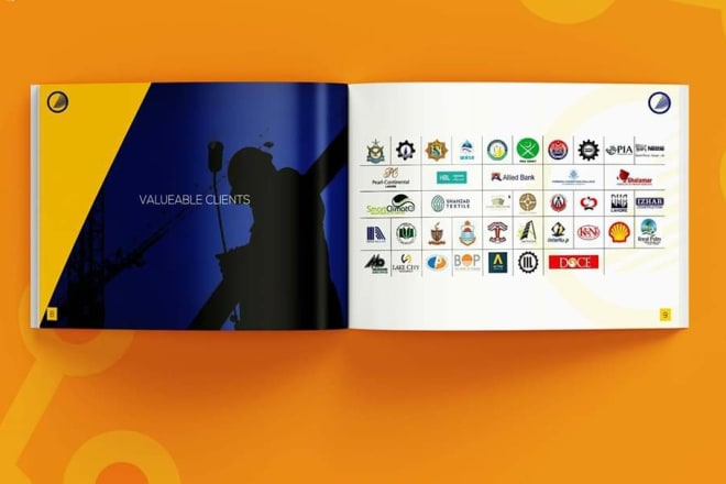 I will design professional booklet,brochure,company profile,leaflet