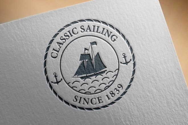 I will design professional stamp badge or seal logo for you