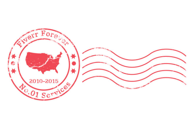 I will design retro stamp and logo w free revision