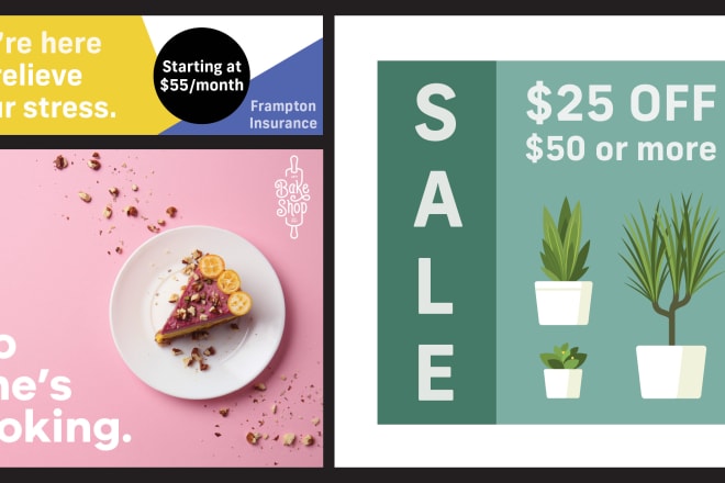 I will design scroll stopping banner ads