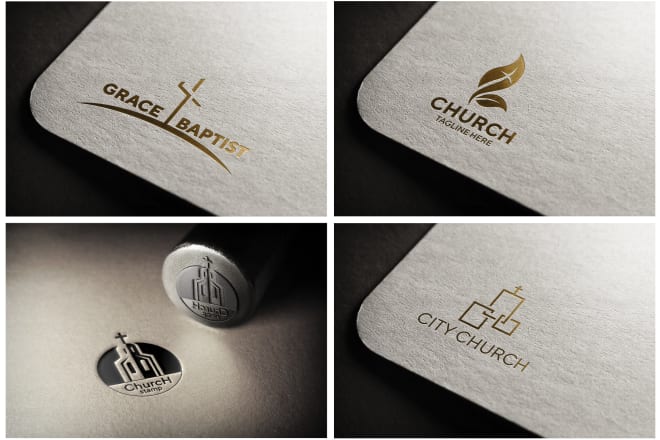 I will design unique minimalist church logo in 12 hours