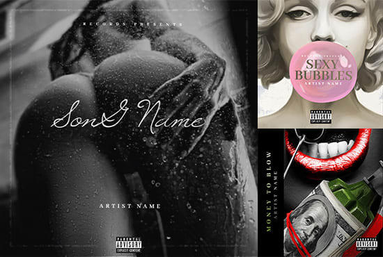 I will design unique mixtape cover, album cover and single cover