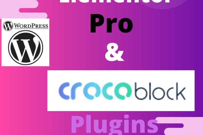 I will design website using elementor pro and crocoblock plugins
