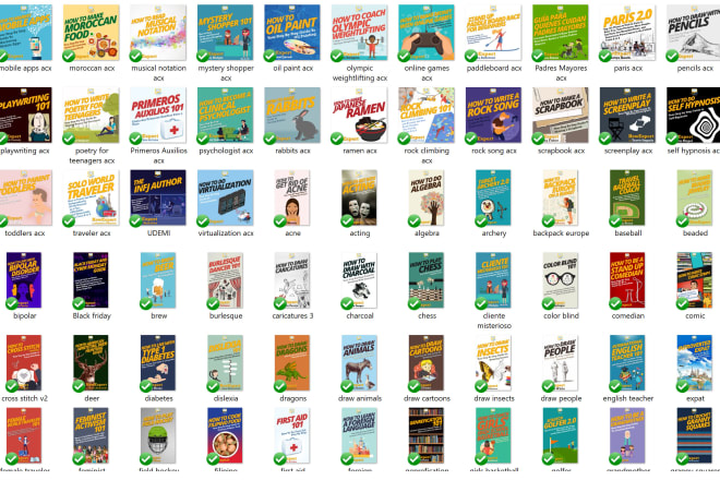 I will design your amazon ebook, paperback, and audiobook cover